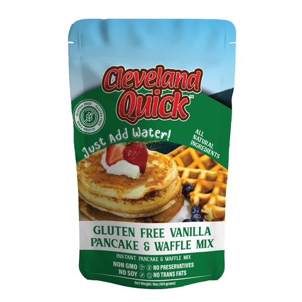 Gluten Free Vanilla Pancake and Waffle Mix