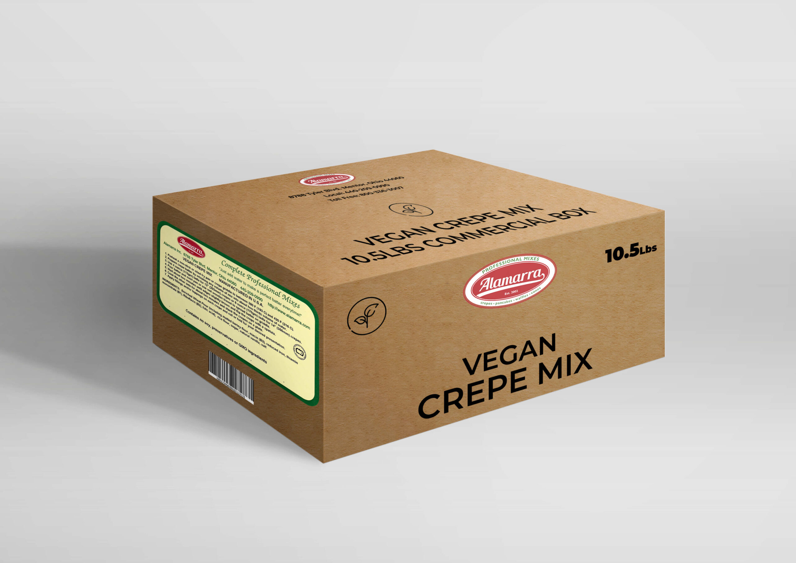 Vegan Crepe Mix