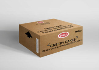 Creepy Cakes Black Vanilla Waffle/Pancake Mix