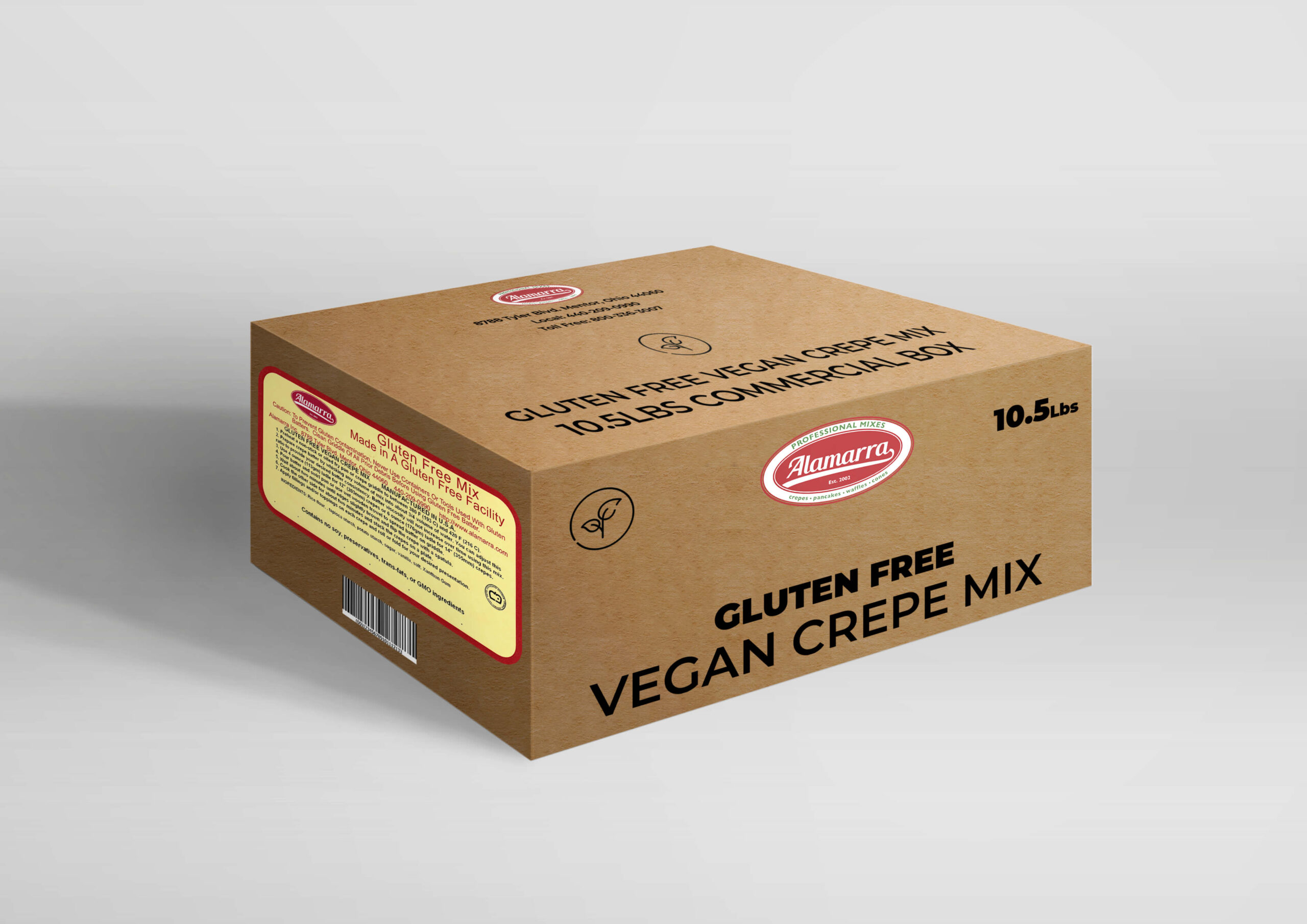 Gluten Free Vegan Crepe Mix