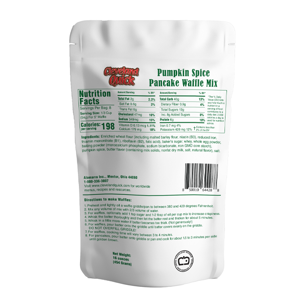 Pumpkin Spice Pancake and Waffle Mix - Image 2