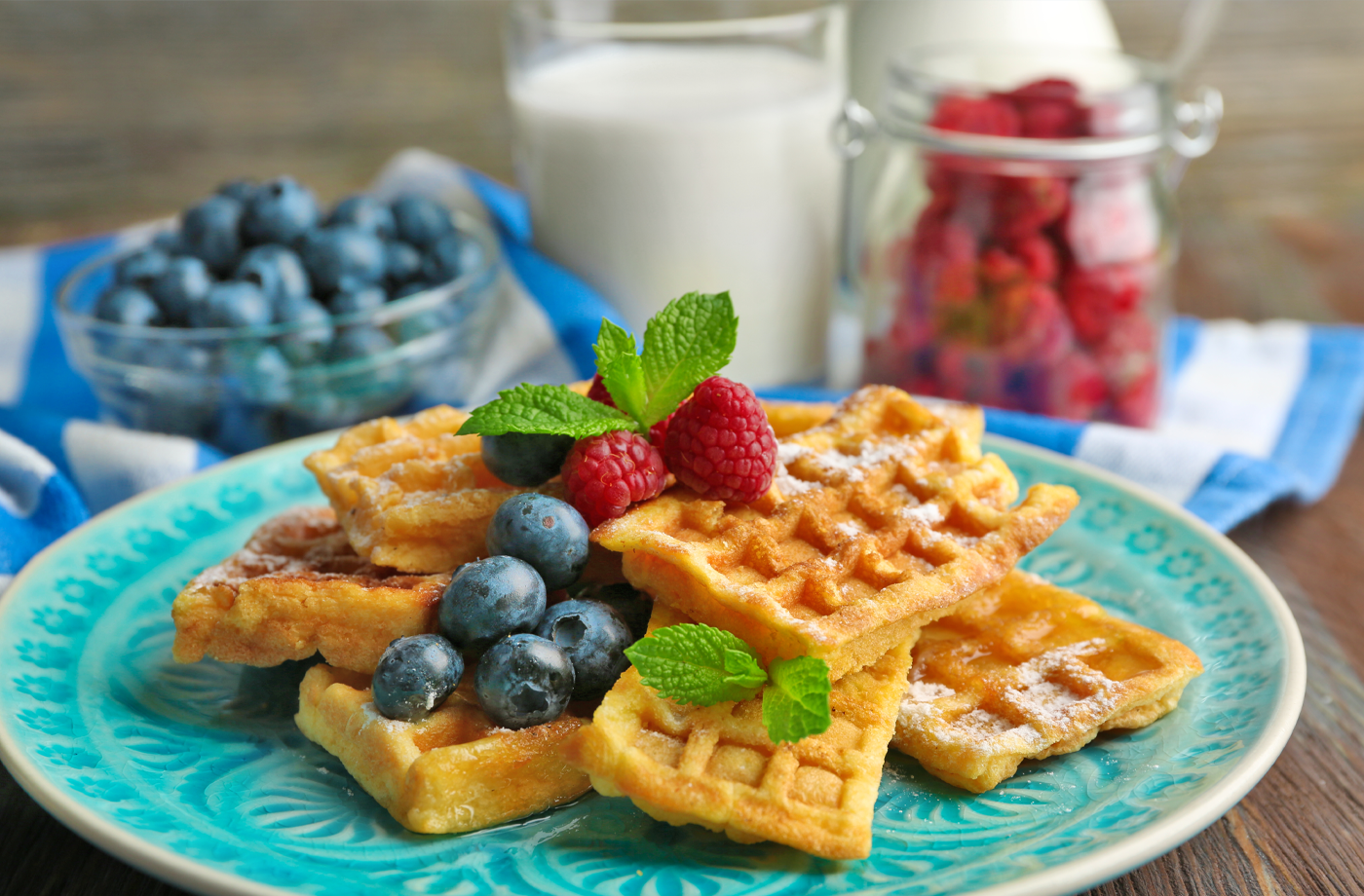 allergen conscious waffle mix school cafeteria preparation