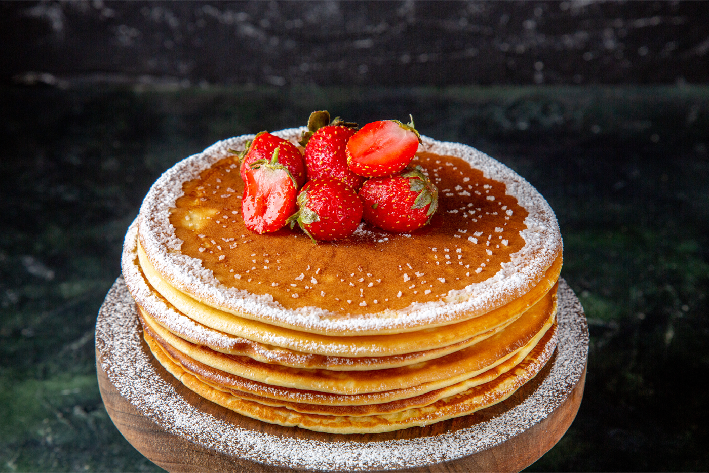high volume pancake production using professional mix