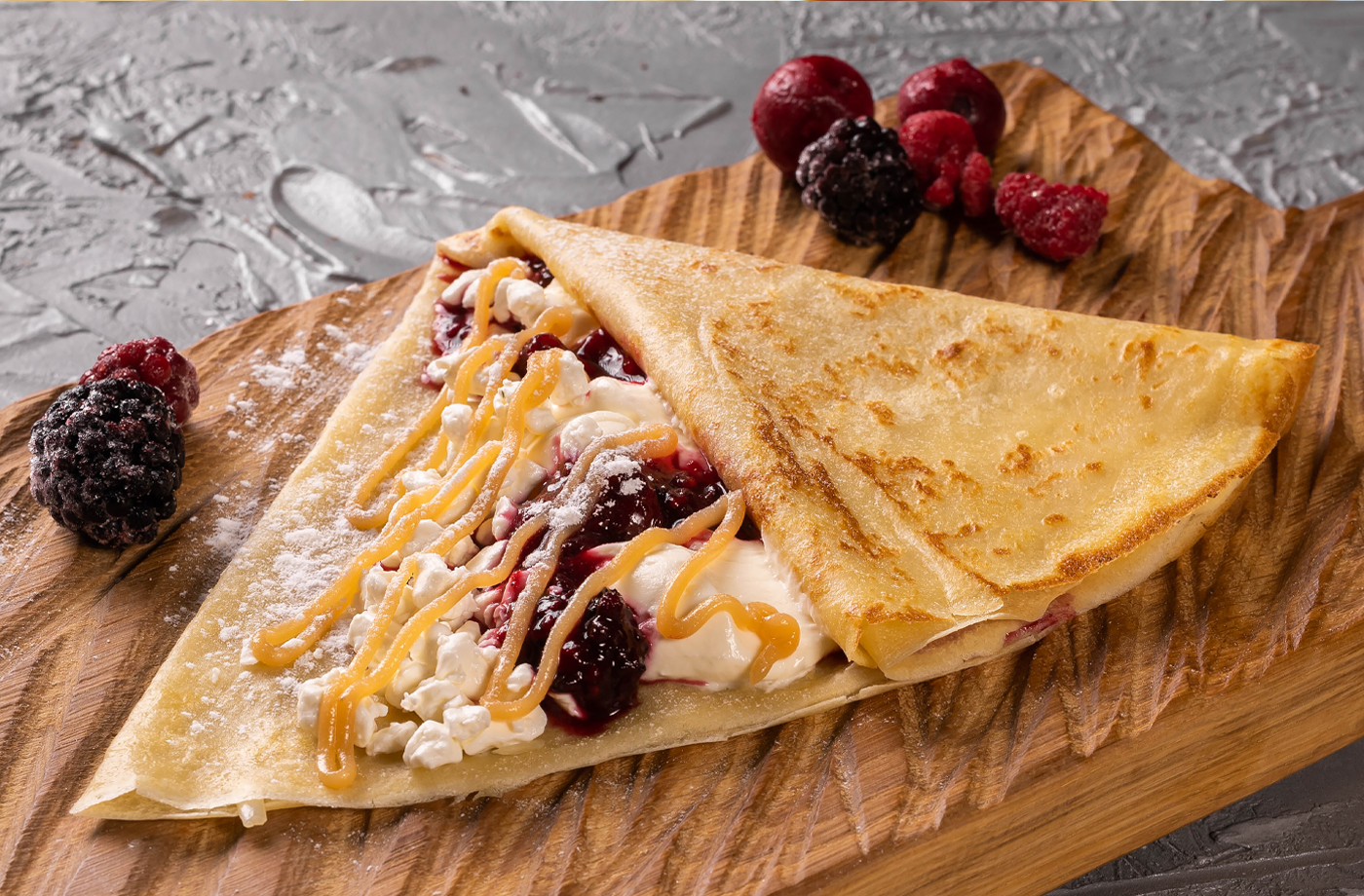 Dessert Crepe Menu Ideas for Cafés and Dessert Bars