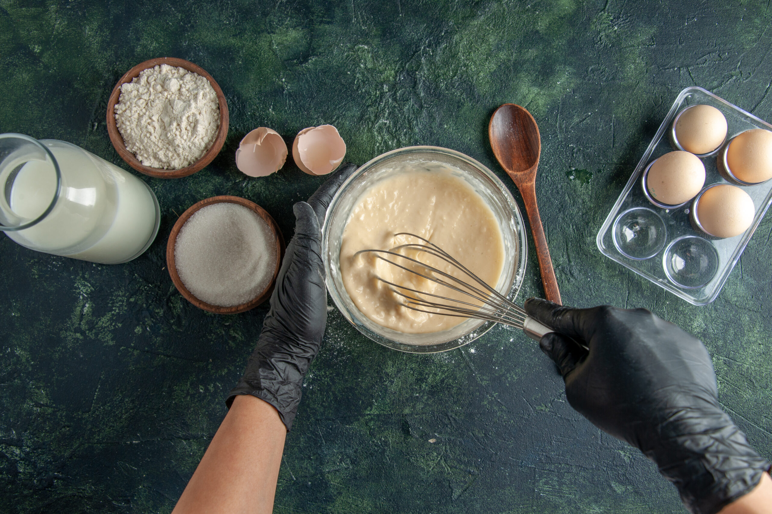 clean label pancake batter restaurant griddle cooking